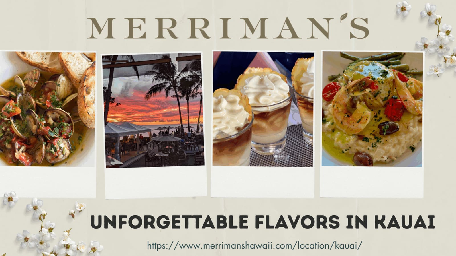 Kauai Restaurant Deals: Merriman's Kauai Happy Hour Offers Unforgettable Flavors