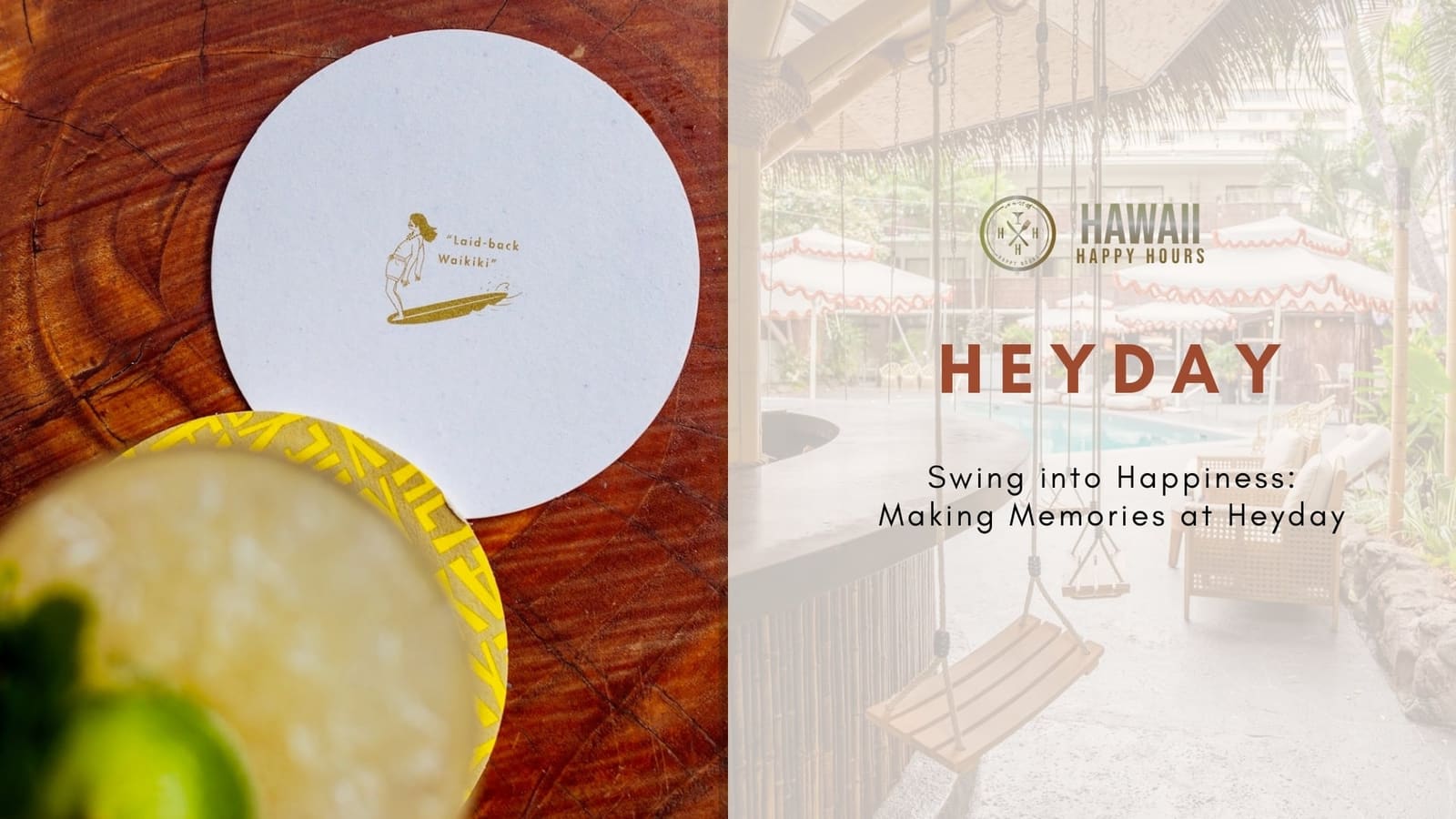 Swing into Happiness at Heyday's Happy Hour