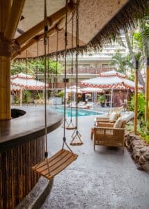 Heyday's Swing Bar by the Pool