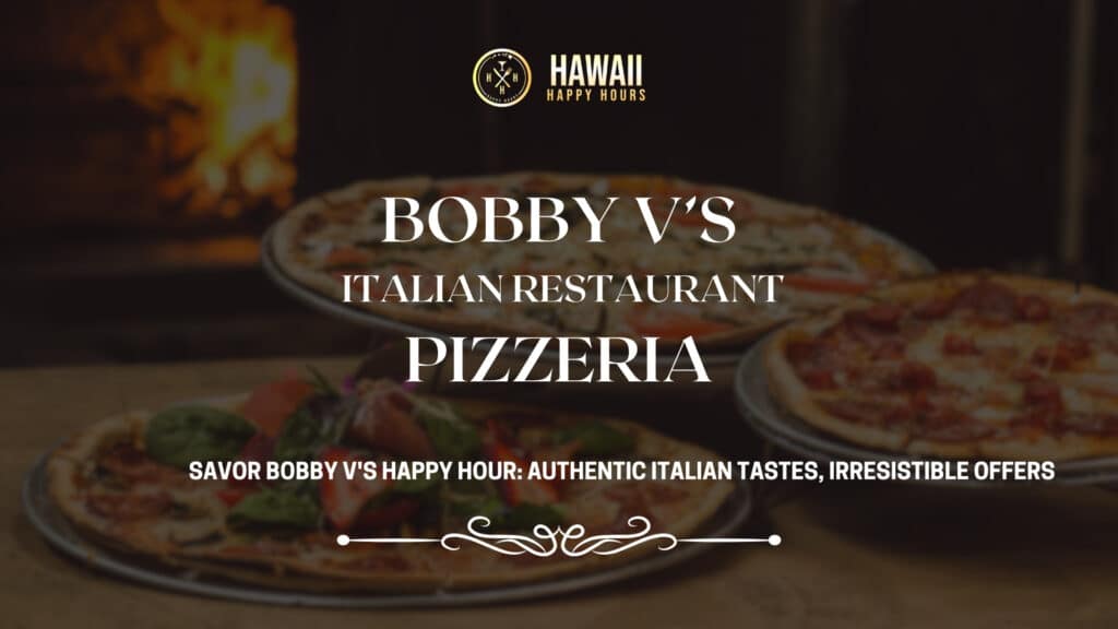 Bobby V's Banner for Happy Hour Blog